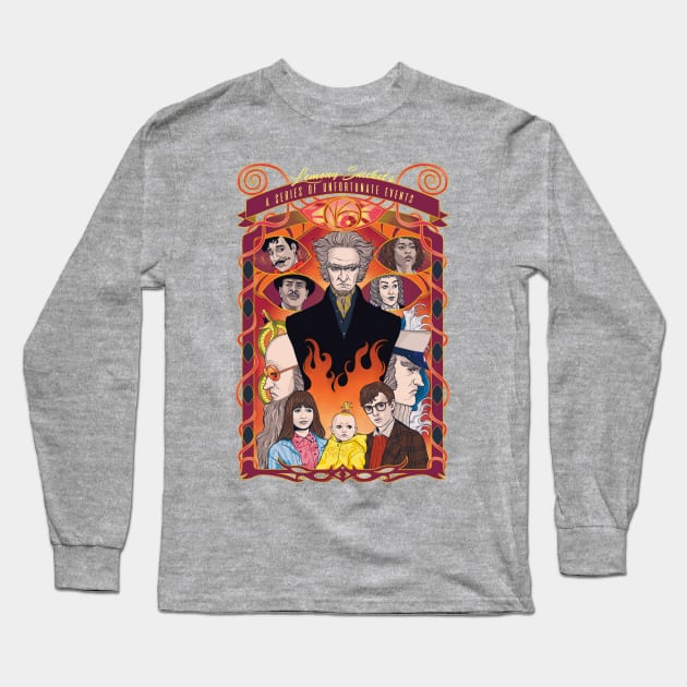 A Series of Unfortunate Events Long Sleeve T-Shirt by RomyJones